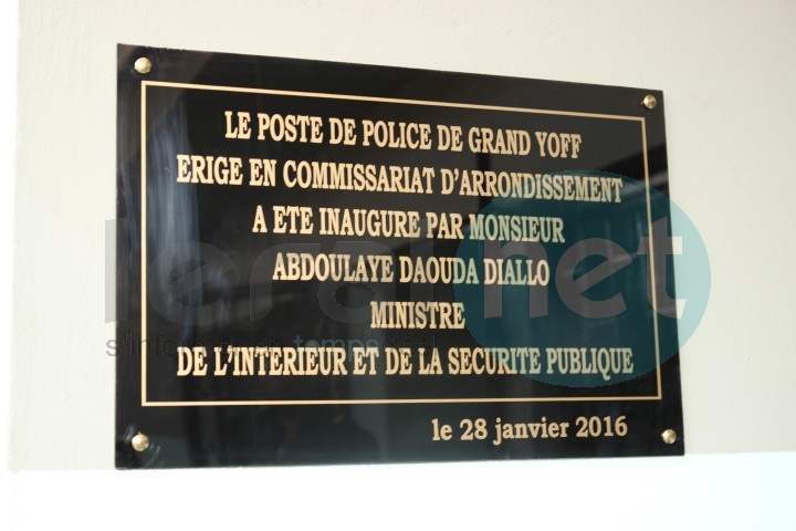 Les images de l'inauguration du commissariat d'arrondissement de Grand Yoff