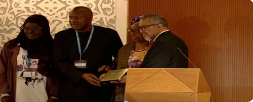 L’OMS CÉLÈBRE LE PROFESSEUR AWA MARIE COLL SECK L’OMS CÉLÈBRE LE PROFESSEUR AWA MARIE COLL SECK