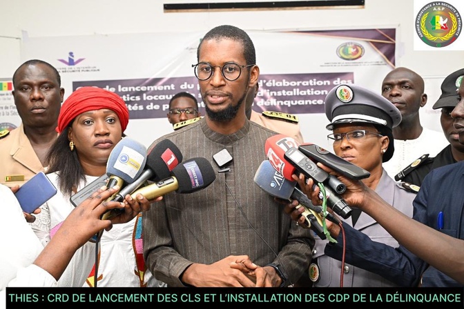 Sécurité de proximité I Dynamique des diagnostics locaux :  A Thiès, le DG de l’ASP, Oumar Touré décline une stratégie nationale de prévention participative