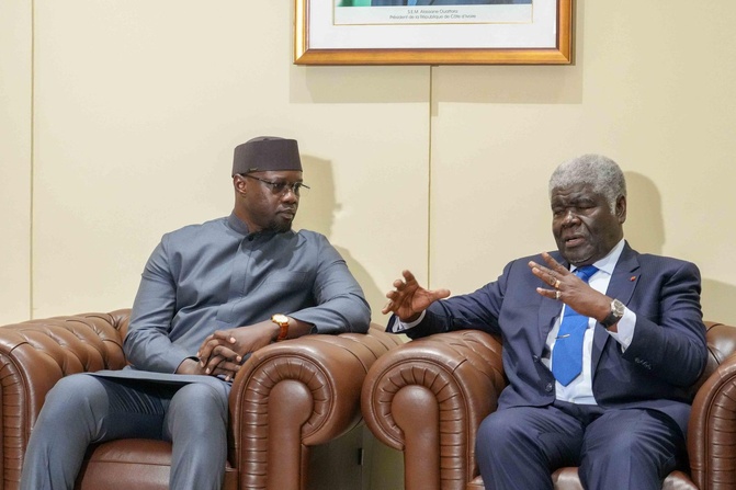 Photos / En visite de travail en Côte d’Ivoire : Arrivée du Premier Ministre Ousmane Sonko Photos / En visite de travail en Côte d’Ivoire : Arrivée du Premier Ministre Ousmane Sonko