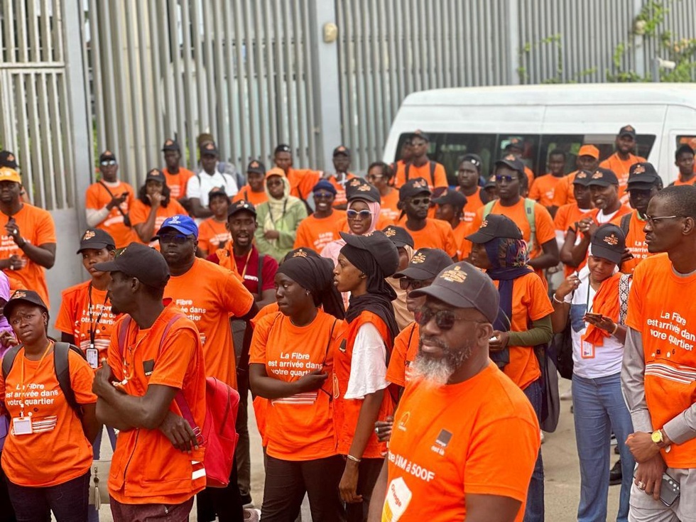 Orange Sénégal célèbre la 10e édition de la journée tous vendeurs, dédiée à la fibre optique