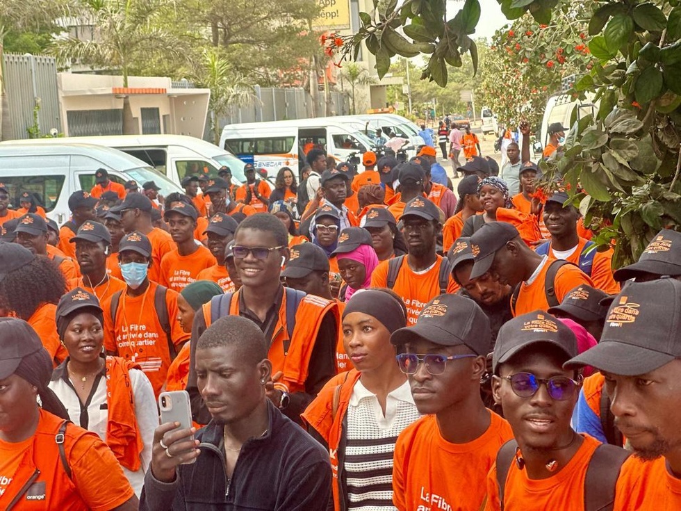 Orange Sénégal célèbre la 10e édition de la journée tous vendeurs, dédiée à la fibre optique
