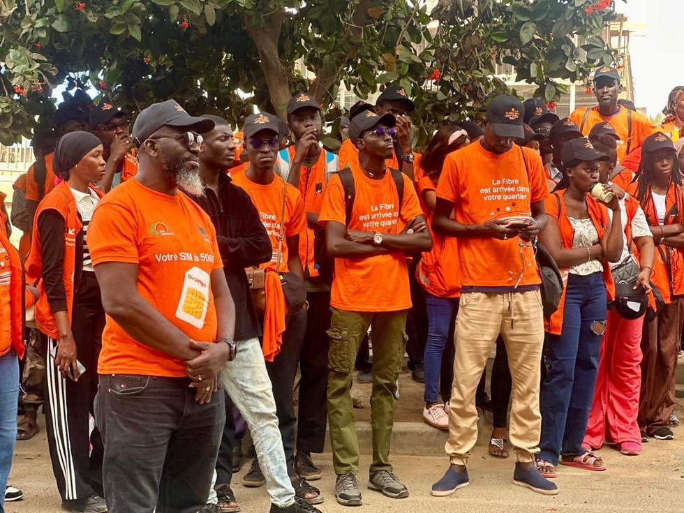 Orange Sénégal célèbre la 10e édition de la journée tous vendeurs, dédiée à la fibre optique