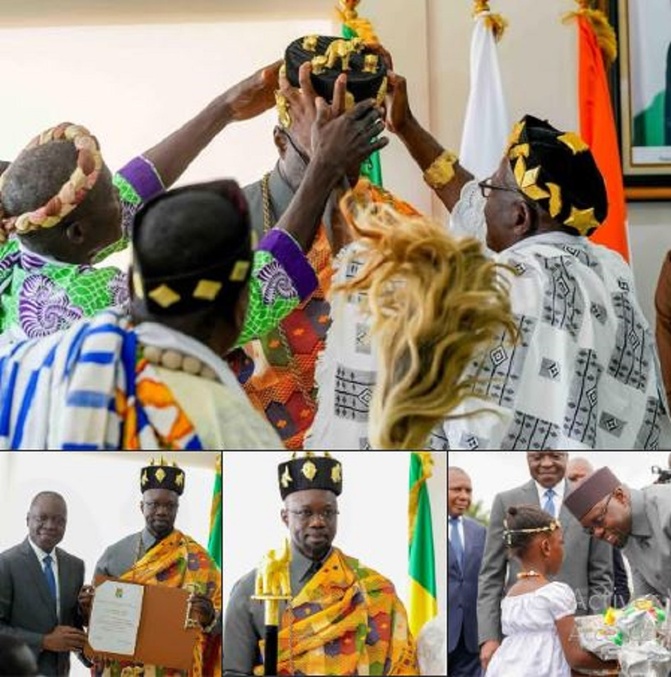 Visite en Côte d’Ivoire : Le Premier ministre Ousmane Sonko fait Citoyen d’honneur de la ville de Bouaké