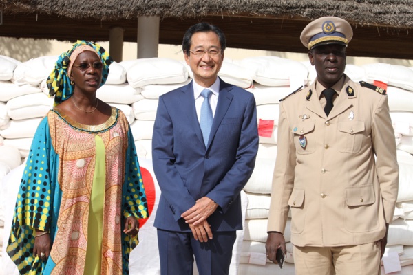 Sécurité alimentaire : Le Japon dote le Sénégal de 8700 tonnes de riz