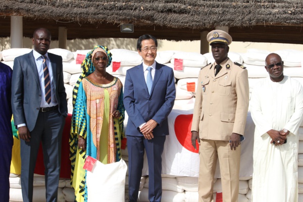 Sécurité alimentaire : Le Japon dote le Sénégal de 8700 tonnes de riz