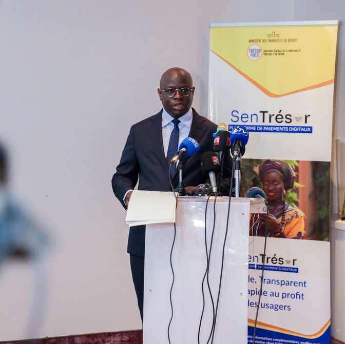 Lancement officiel de SenTrésor : Le Trésor public sénégalais entre dans l’ère du paiement digital souverain Lancement officiel de SenTrésor : Le Trésor public sénégalais entre dans l’ère du paiement digital souverain