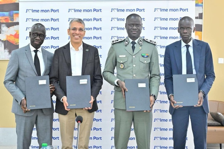 Photos/ Modernisation de l’écosystème portuaire : Le Port autonome de Dakar, la Direction générale des Douanes et les acteurs portuaires signent deux protocoles d’accord historiques