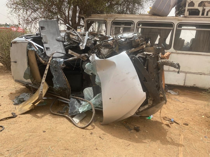 Guéoul (Louga) : Deux morts et cinq blessés graves dans un accident