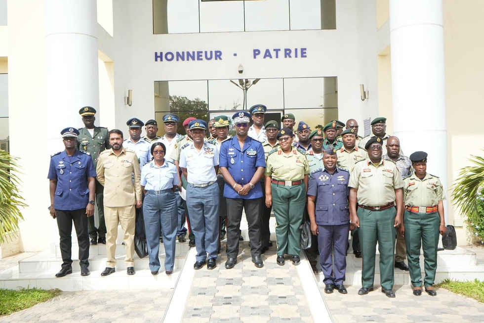 La Gendarmerie nationale reçoit une délégation de l’Université de Défense nationale du Zimbabwe