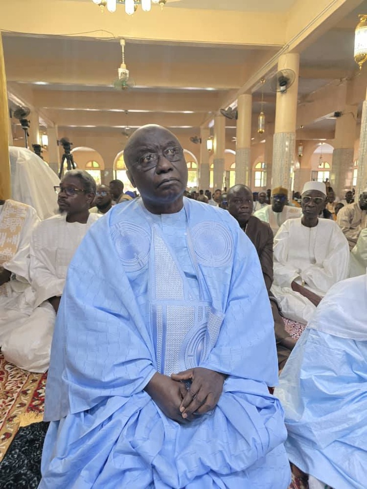Tabaski 2025 : Le président Idrissa Seck à la mosquée Moussanté de Thiès pour la prière- Images