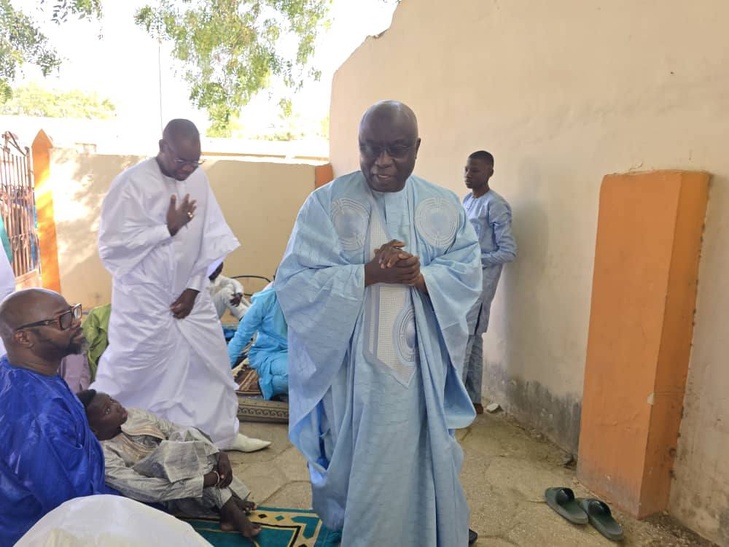 Tabaski 2025 : Le président Idrissa Seck à la mosquée Moussanté de Thiès pour la prière- Images
