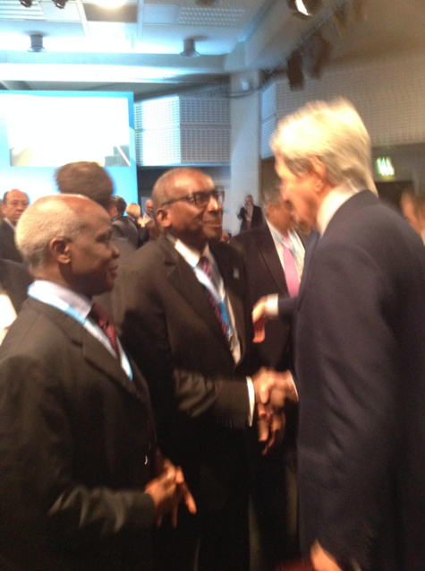 Sidiki Kaba à la conférence de Londres sur la crise Syrienne (Les images)
