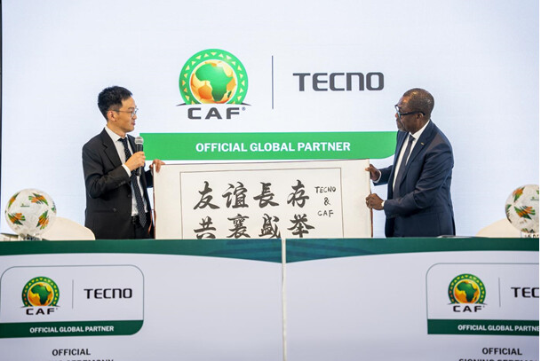 TECNO prolonge son partenariat avec la CAF et devient Partenaire Mondial Officiel de la CAN 2025 et 2027, tout en nourrissant le rêve des Africains à travers le football TECNO prolonge son partenariat avec la CAF et devient Partenaire Mondial Officiel de la CAN 2025 et 2027, tout en nourrissant le rêve des Africains à travers le football