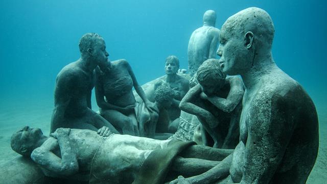 Un véritable musée sous l'eau va bientôt voir le jour dans les îles Canaries. Découvrez les premières images à couper le souffle