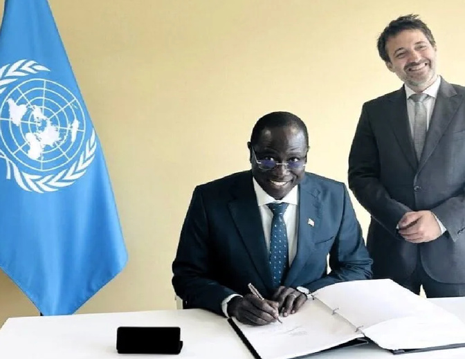 Conservation et utilisation durable de la biodiversité : Le Sénégal signe le traité BBNJ pour la protection de la haute mer