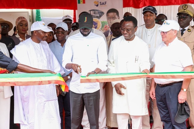 Ross Béthio : Le Président Diomaye Faye inaugure SAF Ingrédients, première usine africaine de transformation d’oignons