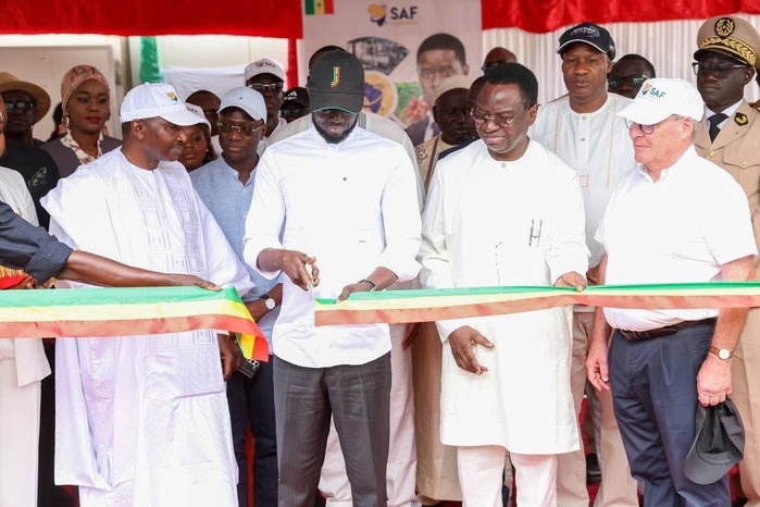 Ross-Béthio : Le Chef de l'Etat inaugure la première usine de transformation d'oignons de l'Afrique de l'Ouest
