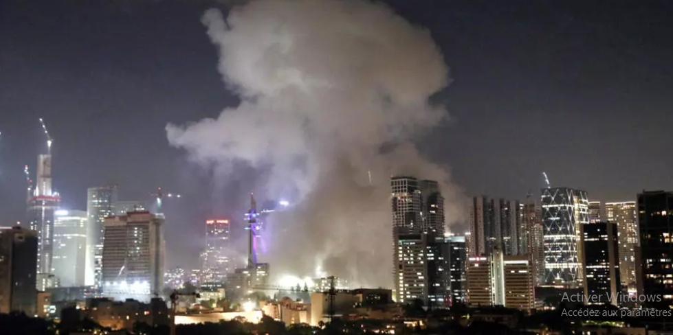 Riposte iranienne à l'attaque d'Israël: à Tel-Aviv, le quartier du ministère de la Défense lourdement touché