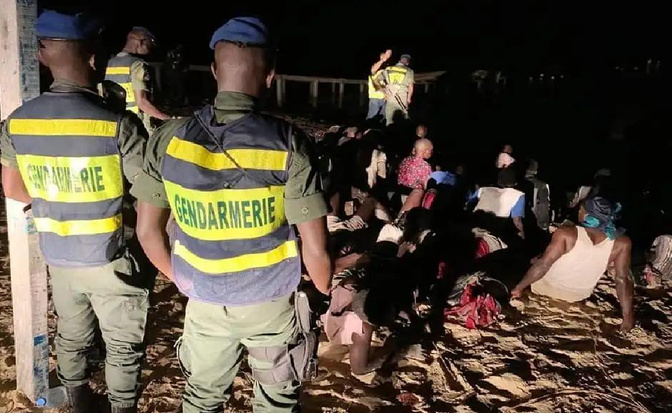 Lutte contre le trafic de migrants à Saint-Louis : 19 personnes interpellées par la Police nationale