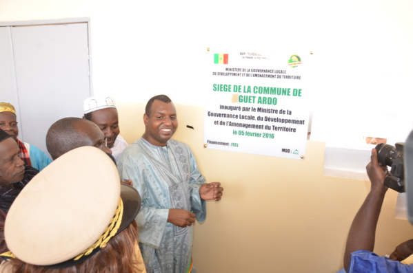Développement local: La commune de Guet Ardo étrenne son nouvel hôtel de ville