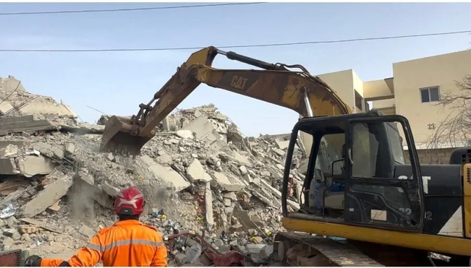 Touba: L'effondrement d'un bâtiment en construction fait trois morts et deux blessés