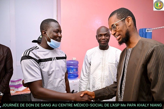 Don de sang : L’ASP mobilise ses assistants à la sécurité de proximité, pour une grande action citoyenne Don de sang : L’ASP mobilise ses assistants à la sécurité de proximité, pour une grande action citoyenne