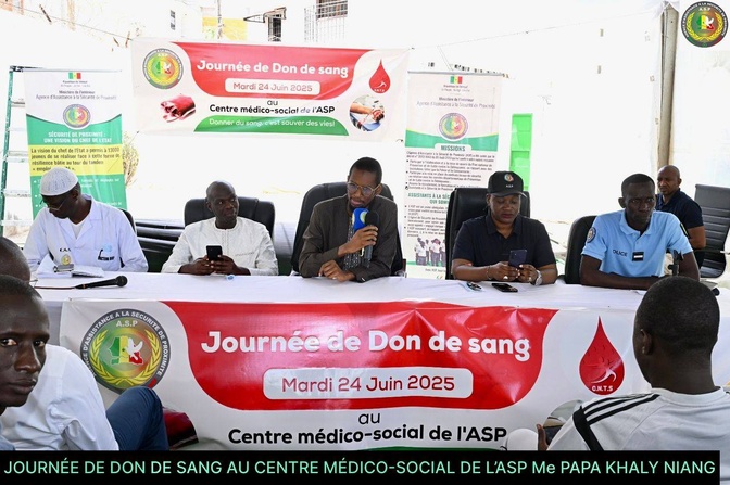 Don de sang : L’ASP mobilise ses assistants à la sécurité de proximité, pour une grande action citoyenne Don de sang : L’ASP mobilise ses assistants à la sécurité de proximité, pour une grande action citoyenne