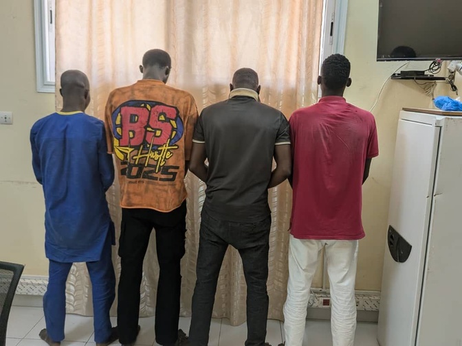 Photos / Lutte contre le faux-monnayage et le trafic illicite: Des billets noirs d’une contrevaleur de près de 1 milliard 123 millions en francs Cfa saisis à Ziguinchor