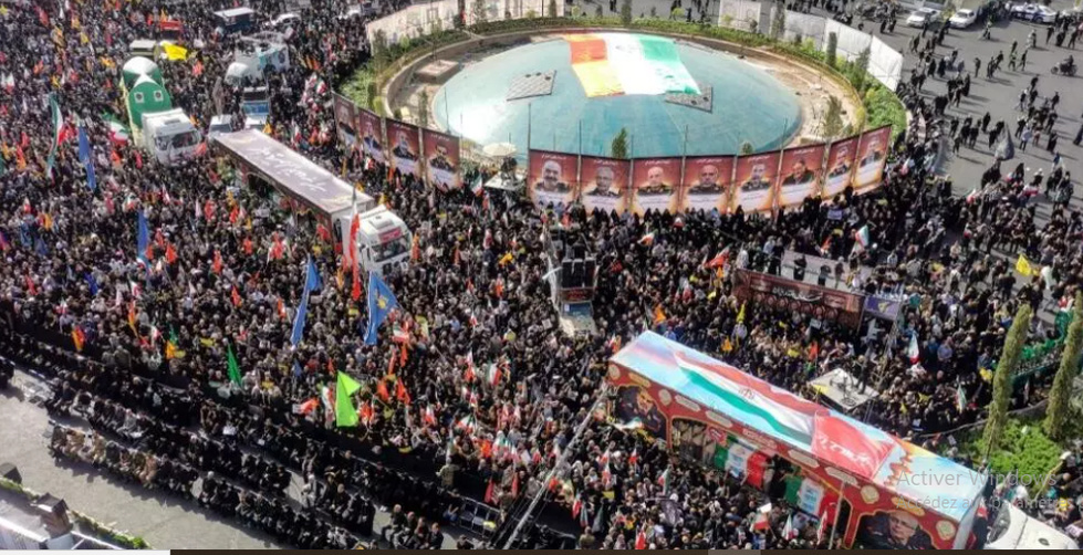 Funérailles nationales en Iran sur fond de nouvelles menaces américaines et israéliennes