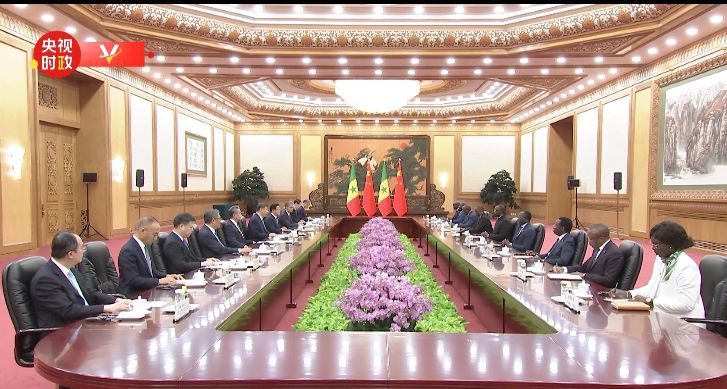 Le ¨Premier ministre sénégalais reçu par le Président chinois