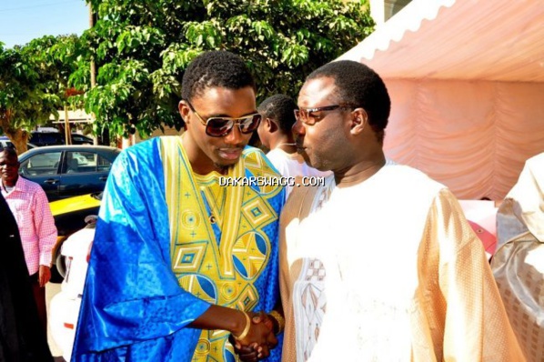 Waly Seck au baptême du fils de Mbacké Dioum