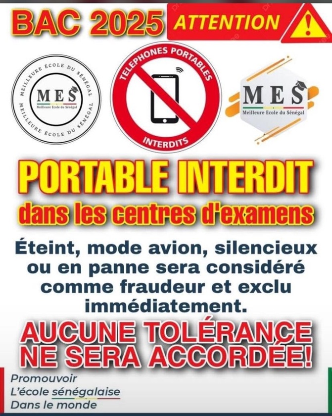 BAC 2025 : Tolérance zéro face à la fraude technologique BAC 2025 : Tolérance zéro face à la fraude technologique