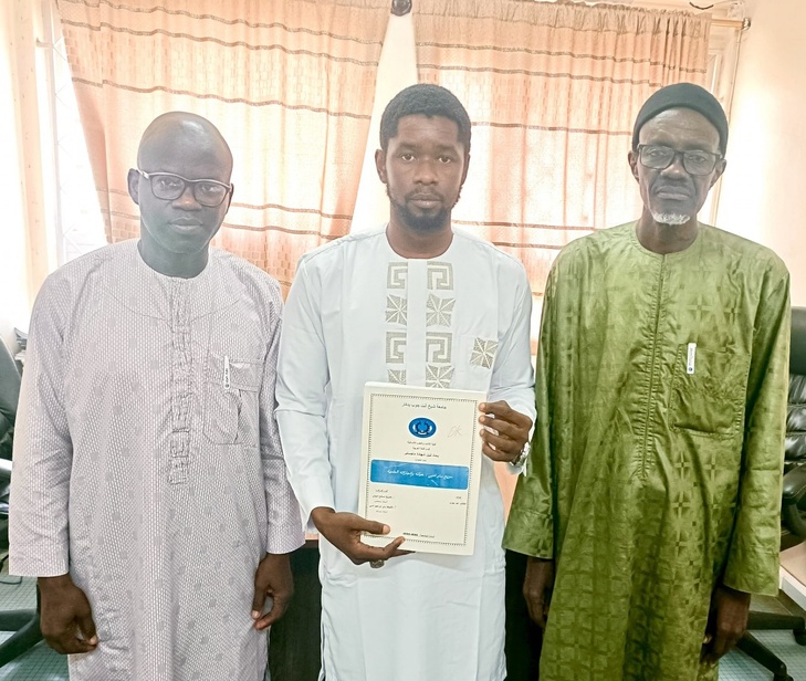 Soutenance réussie : Diop Abdou décroche son Master II avec mention bien sur Serigne Sam Mbaye