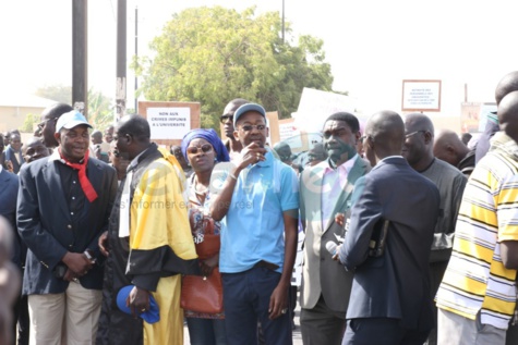 Marche des enseignants du Saes : Seydi Ababacar Ndiaye victime d'un malaise