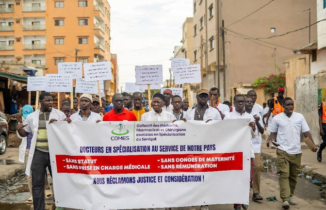 Statut des médecins en spécialisation : Le COMES suspend sa grève après des points positifs notés, mais lance un ultimatum de trois mois