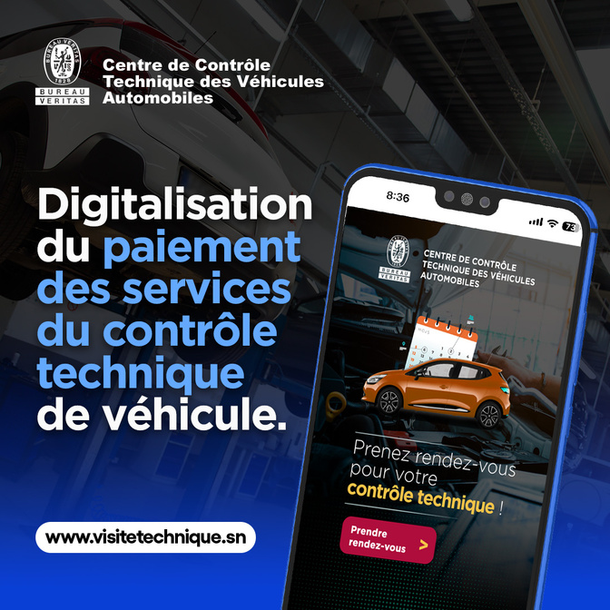 Contrôle technique : Le Sénégal entre dans l’ère du digital avec www.visitetechnique.sn