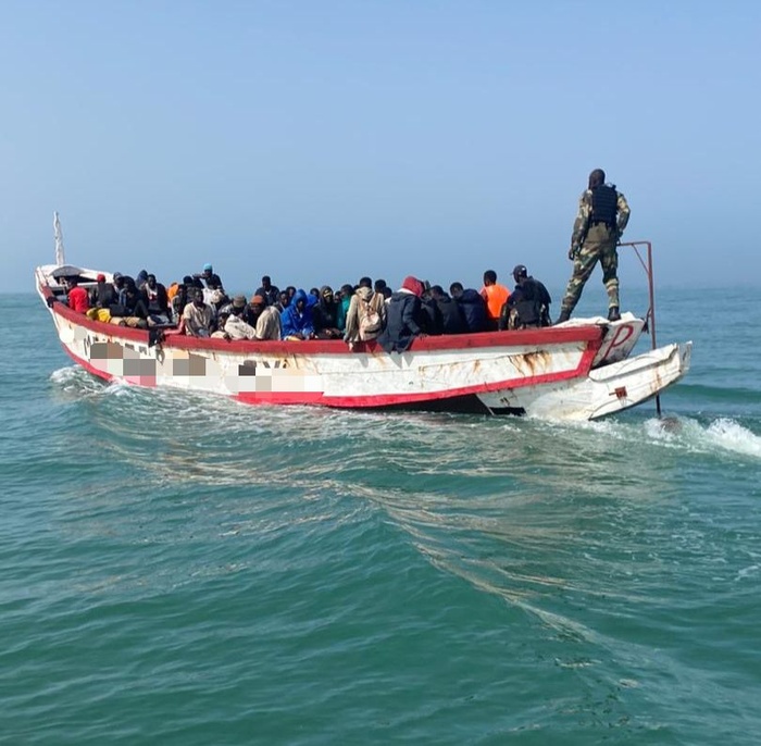 Foundiougne : 201 migrants de plusieurs nationalités interpellés (DIRPA)