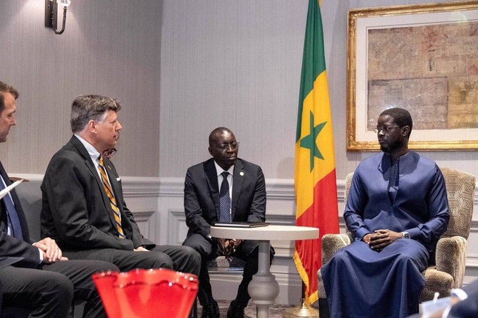 Le Président Diomaye Faye séduit les investisseurs à la Chambre de Commerce des États-Unis : Vers un guide d’investissement dédié au Sénégal Le Président Diomaye Faye séduit les investisseurs à la Chambre de Commerce des États-Unis : Vers un guide d’investissement dédié au Sénégal