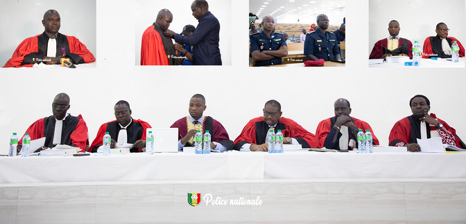 Evènement mémorable pour la police nationale :  Soutenance remarquable du commissaire principal Ibrahima Diouf