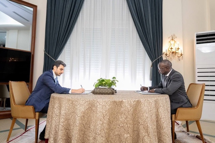 Photos / En partenariat avec le géant saoudien ACWA Power : Le Sénégal a signé le contrat renégocié de construction de l’Usine de dessalement d’eau de mer de la Grande Côte Photos / En partenariat avec le géant saoudien ACWA Power : Le Sénégal a signé le contrat renégocié de construction de l’Usine de dessalement d’eau de mer de la Grande Côte