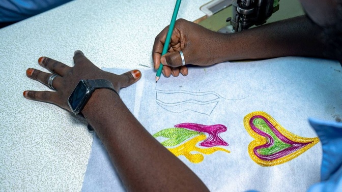 Projet loxo : Le Centre de Formation Artisanale (C.F.A) accueille la seconde phase de la Masterclass en broderie