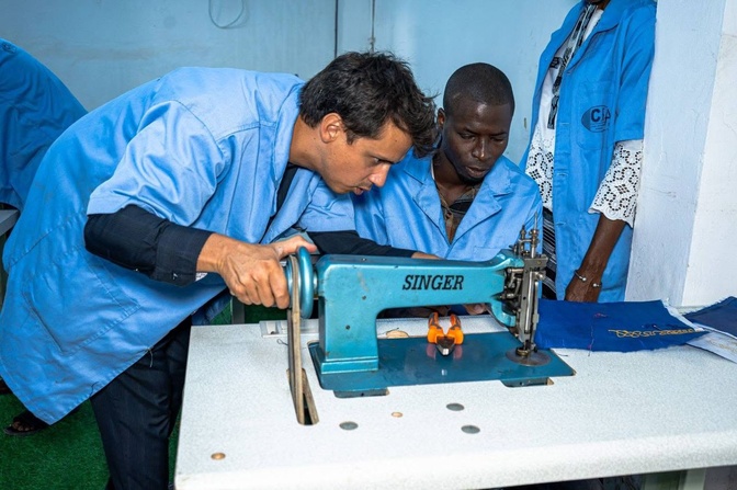 Projet loxo : Le Centre de Formation Artisanale (C.F.A) accueille la seconde phase de la Masterclass en broderie