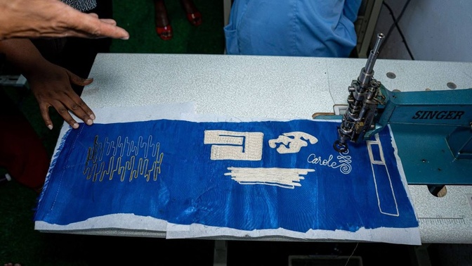 Projet loxo : Le Centre de Formation Artisanale (C.F.A) accueille la seconde phase de la Masterclass en broderie