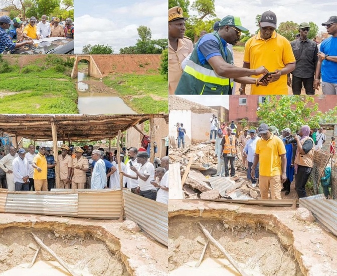 Tambacounda sous les eaux : le ministre Cheikh Tidiane Dièye annonce des mesures d’urgence et des solutions durables
