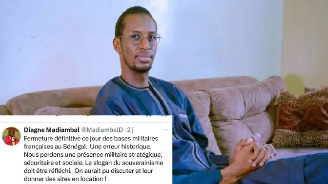 Souveraineté stratégique : réponse de Seydina  Oumar Touré à Madiambal Diagne sur la fermeture des bases françaises