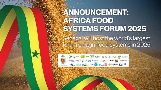 Plus de 6 000 délégués attendus à Dakar pour le Africa Food Systems Forum 2025 : Le Sénégal accueille le plus grand sommet africain sur les systèmes alimentaires