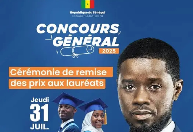 Concours général 2025 : Une édition en hommage à André Sonko, l’excellence à l’honneur sous le sceau du numérique et de l’IA