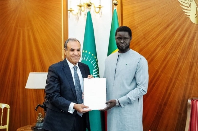 Renforcement de la coopération avec l’Égypte : Le Président Bassirou Diomaye Faye a reçu le ministre des Affaires étrangères, Badr Abdelatty