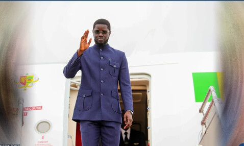 Le Président Faye attendu à Lomé, pour une visite de travail de 24h